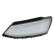 Lamp glass, headlight