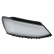 Lamp glass, headlight