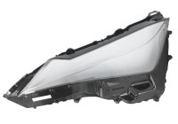 Lamp glass, headlight