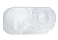 Lamp glass, headlight