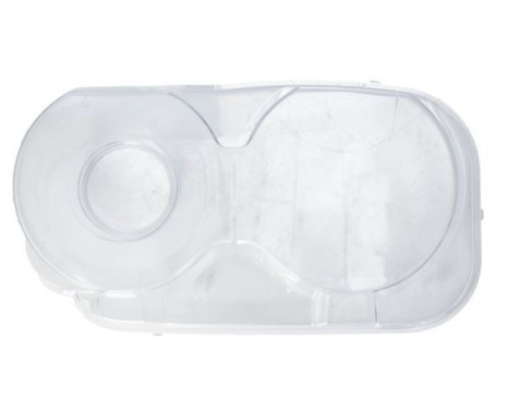Lamp glass, headlight