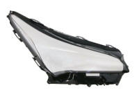 Lamp glass, headlight