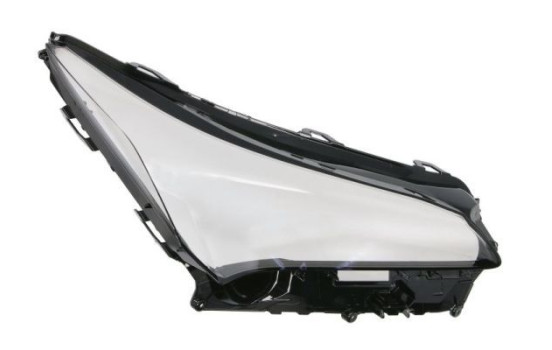 Lamp glass, headlight