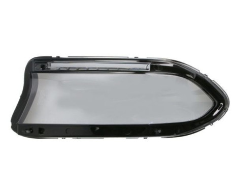 Lamp glass, headlight