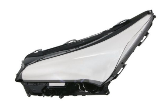 Lamp glass, headlight