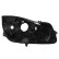 Lamp housing, headlamp