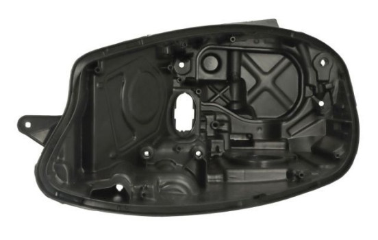 Lamp housing, headlight