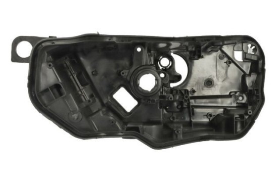 Lamp housing, headlight