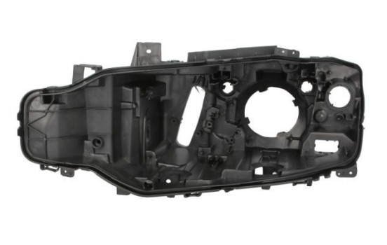 Lamp housing, headlight