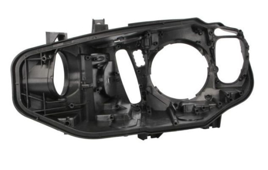 Lamp housing, headlight
