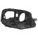 Lamp housing, headlight
