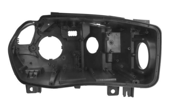 Lamp housing, headlight