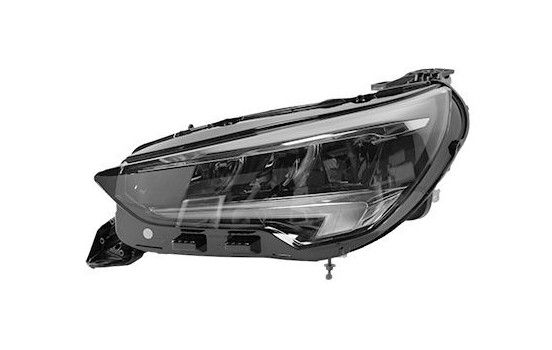 DOUBLE HEADLIGHT FOR L. 3805963 Van Wezel