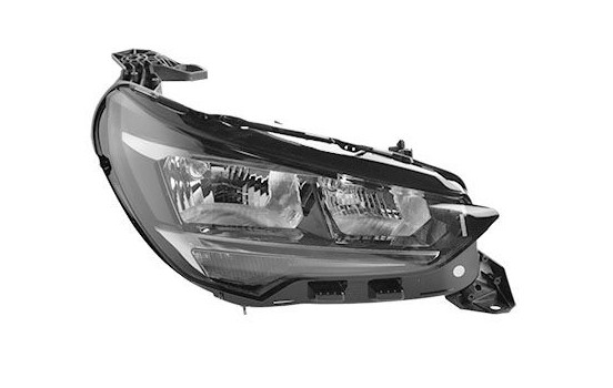 DOUBLE HEADLIGHT FOR R. 3805962 Van Wezel