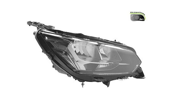 DOUBLE HEADLIGHT FOR R. 4043964 Van Wezel