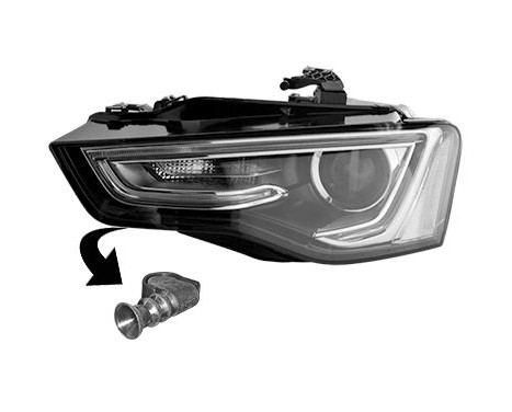 Double headlight front left 0384981 Van Wezel