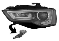 Double headlight front left 0384983 Van Wezel