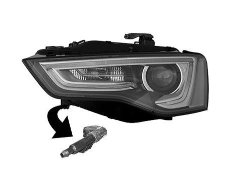 Double headlight front left 0384983 Van Wezel