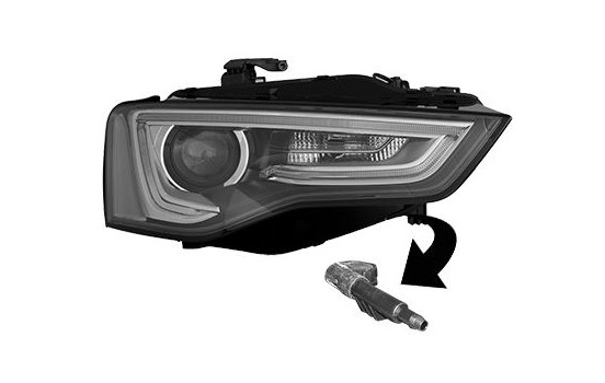 Double headlight front right 0384984 Van Wezel