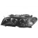 Double headlight right H7+H7 ORANGE Flashing light AL 50129172 Magneti Marelli
