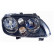 HEADLAMP RIGHT WITH BLINKER. 2 X H7 Chrome/Black AL 5856964M Magneti Marelli