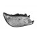 Headlamp right with indicator until 08/'02 H7+H1 without FOG LIGHT HOLE 3076962 Van Wezel
