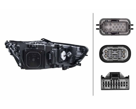 Headlamp set SET_1EX 011 151-451 Hella, Image 3
