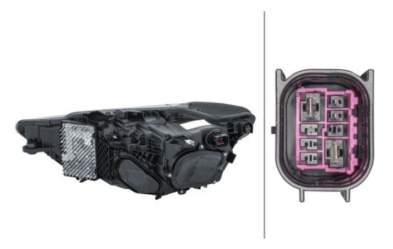 Headlamp set SET_1EX 013 375-011 Hella, Image 5