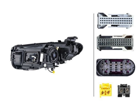 Headlamp set SET_1EX 015 619-711 Hella, Image 5