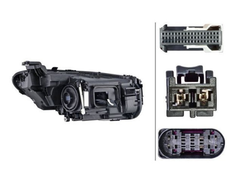 Headlamp set SET_1EX 015 619-811 Hella, Image 3