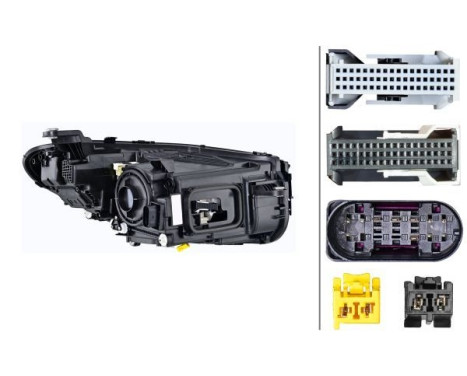 Headlamp set SET_1EX 015 619-911 Hella, Image 3