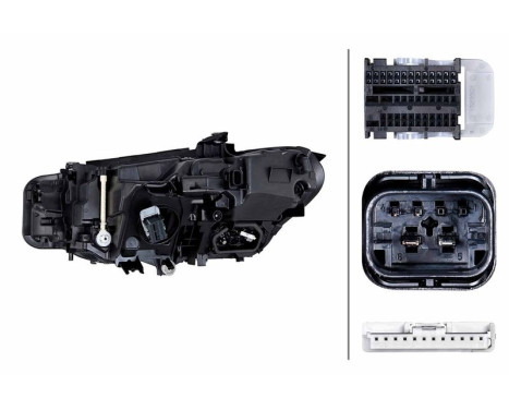 Headlamp set SET_1EX 016 808-651 Hella, Image 5