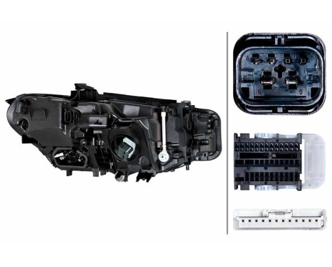 Headlamp set SET_1EX 016 809-751 Hella, Image 5