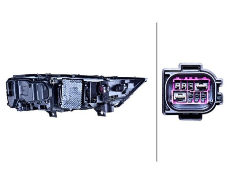 Headlamp set SET_1EX 354 881-071 Hella, Image 3