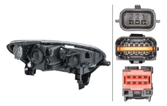 Headlamp set SET_1LL 011 770-871 Hella, Image 3