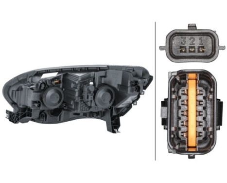 Headlamp set SET_1LL 012 293-431 Hella, Image 5