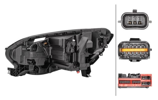 Headlamp set SET_1LX 012 293-631 Hella, Image 5