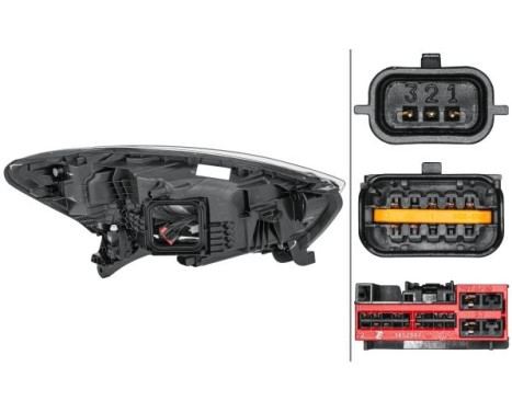 Headlamp set SET_1LX 012 977-631 Hella, Image 3
