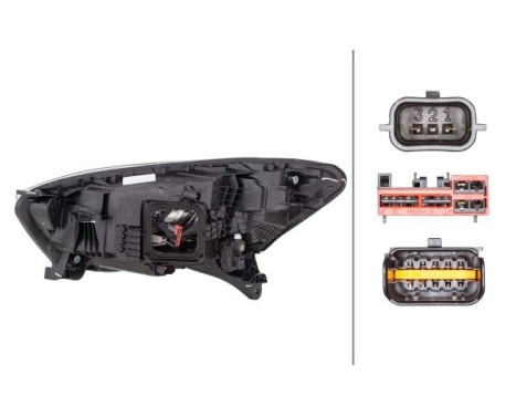 Headlamp set SET_1LX 012 977-631 Hella, Image 5