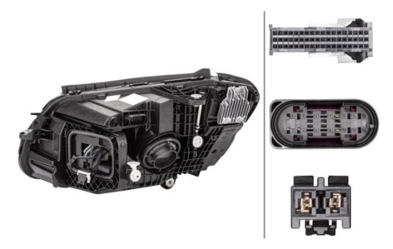 Headlamp set SET_1LX 013 063-531 Hella, Image 5