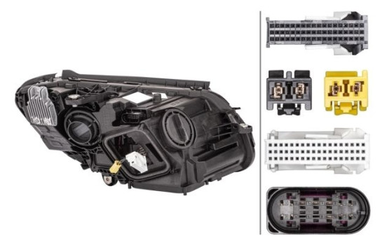 Headlamp set SET_1LX 013 063-631 Hella, Image 3