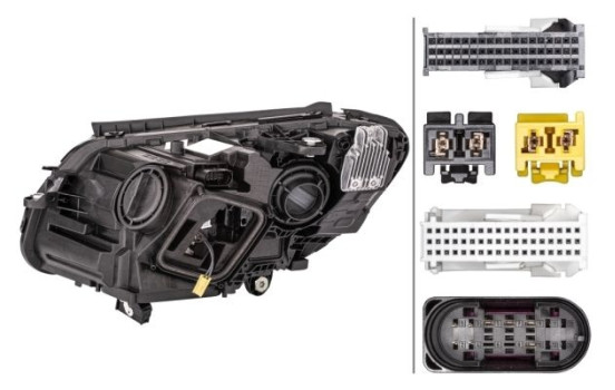 Headlamp set SET_1LX 013 063-631 Hella, Image 5