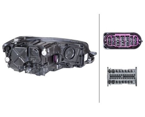 Headlamp set SET_1LX 013 924-311 Hella, Image 3