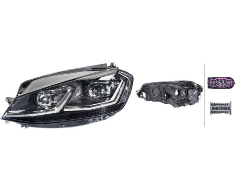 Headlamp set SET_1LX 013 924-311 Hella