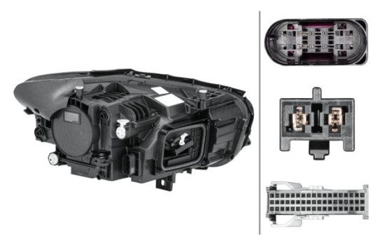 Headlamp set SET_1LX 014 993-571 Hella, Image 3