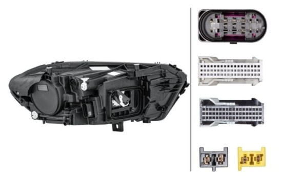 Headlamp set SET_1LX 015 091-931 Hella, Image 3
