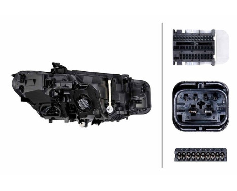 Headlamp set SET_1LX 016 809-731 Hella, Image 3