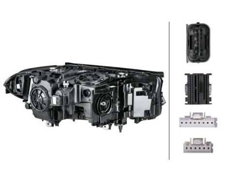 Headlamp set SET_1LX 354 836-131 Hella, Image 2