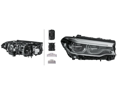 Headlamp set SET_1LX 354 836-131 Hella