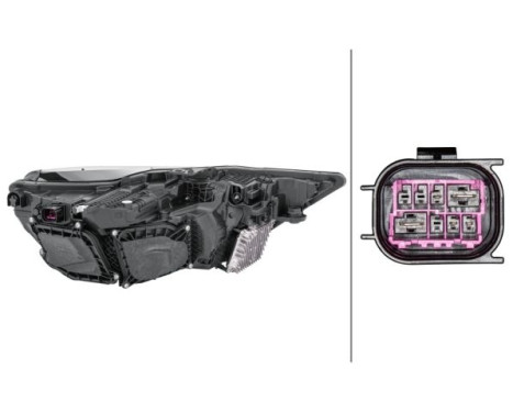 Headlamp set SET_1ZX 013 378-131 Hella, Image 3